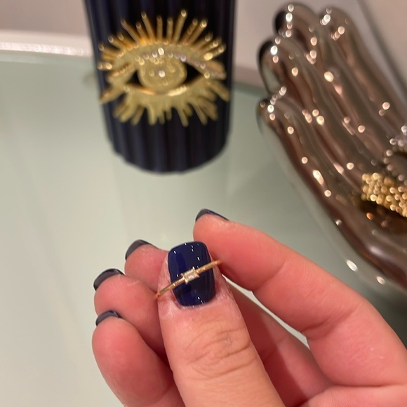 Mejuri Baguette Stacker Ring - Picture 2 of 5